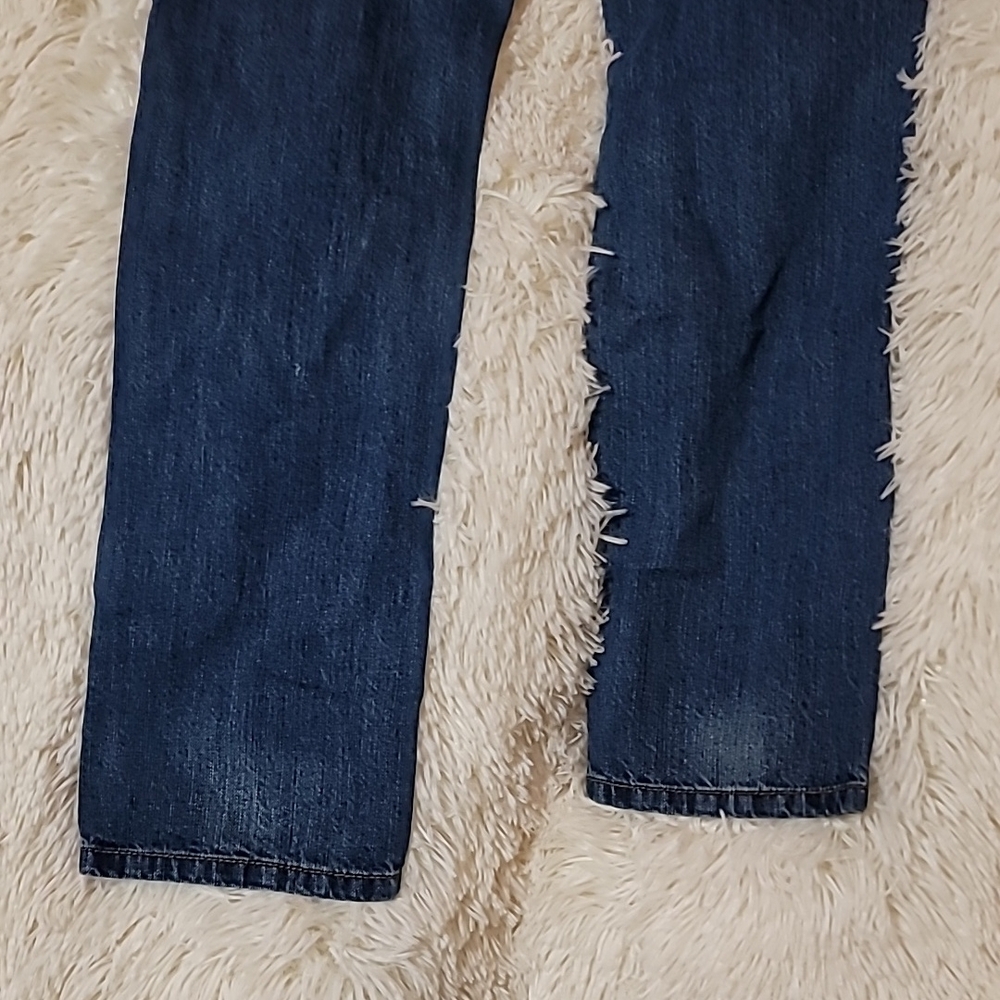 GAP, Kids,Boy's, Denim Jeans, Size 12, Frayed, Patches,slim straight fit - Picture 8 of 10